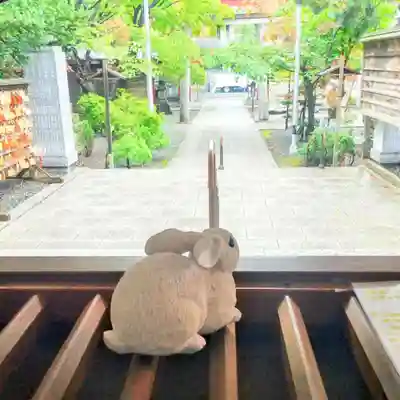 彌彦神社　(伊夜日子神社)の像