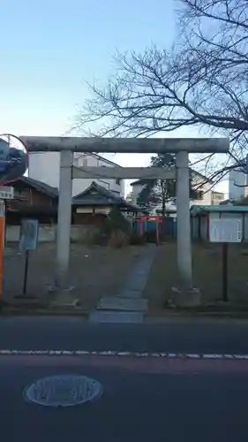 稲荷神社の鳥居