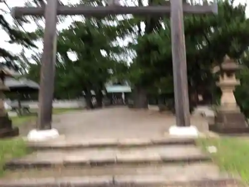 水若酢神社の鳥居