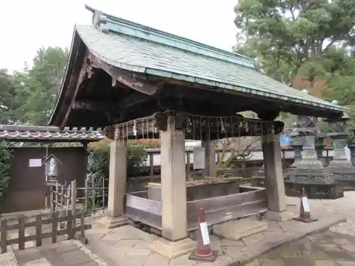 上野東照宮の手水舎