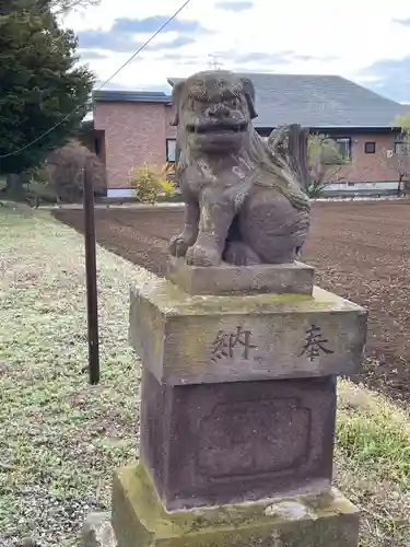 千代田稲荷神社の狛犬