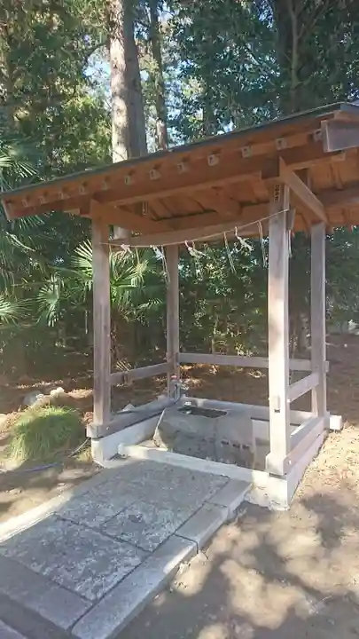 素鵞神社の手水舎