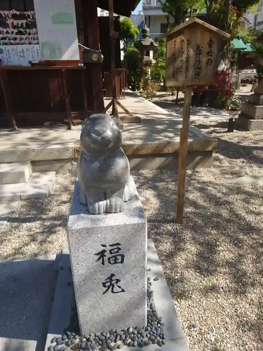三輪神社の狛犬
