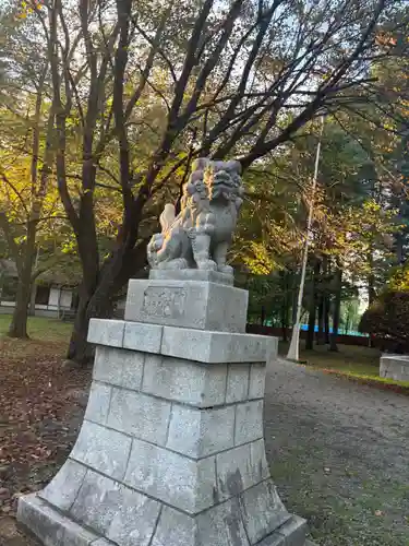 十勝護国神社の狛犬
