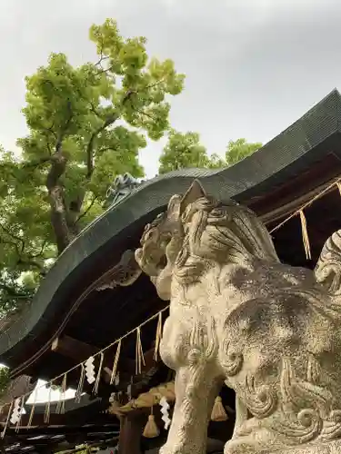 石切劔箭神社の狛犬