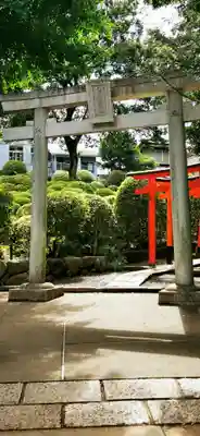 根津神社の鳥居