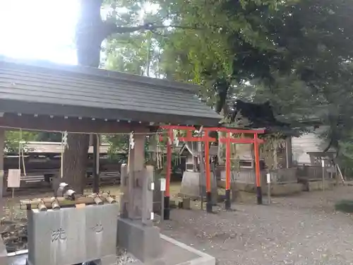 平塚神社の手水舎