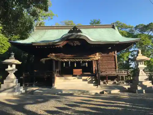 宇夫階神社の本殿・本堂