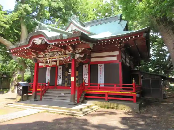 部田神社の本殿・本堂