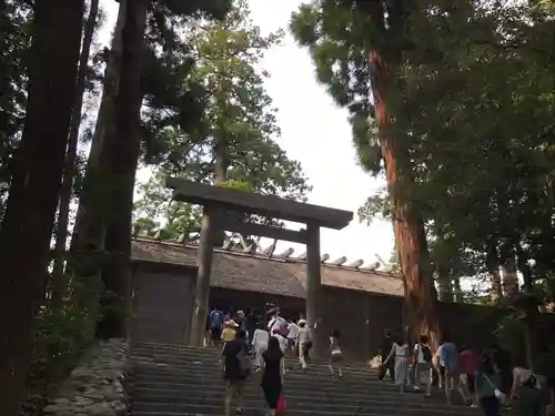 伊勢神宮内宮（皇大神宮）の鳥居