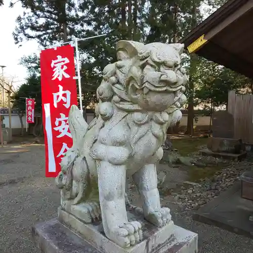 弘道館鹿島神社の狛犬