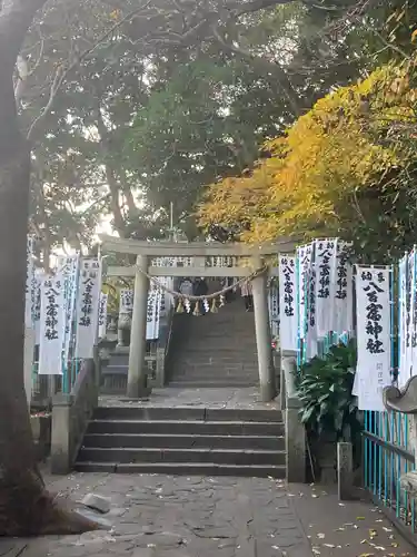 八百富神社の鳥居