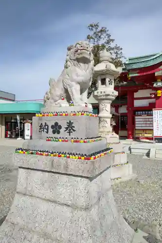 上野天満宮の狛犬