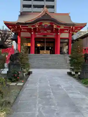 成子天神社の本殿・本堂