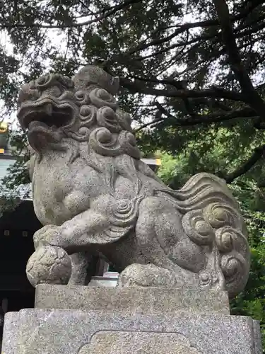 用賀神社の狛犬