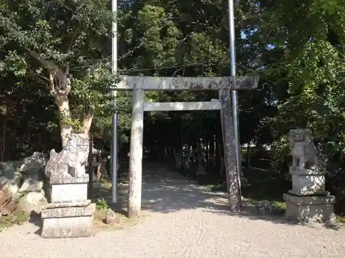 竹神社の鳥居