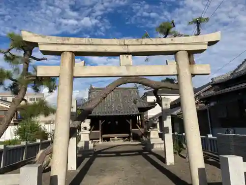 恵美須神社の鳥居