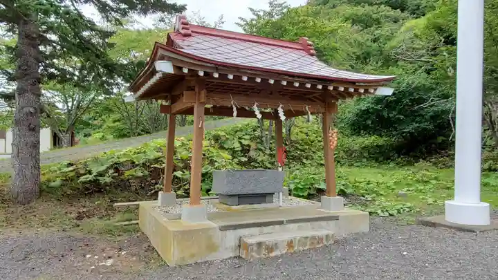 厚岸神社の手水舎