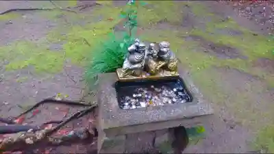 息栖神社の手水舎