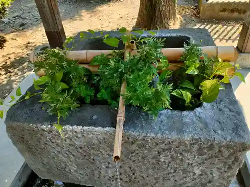 小野神社の手水舎