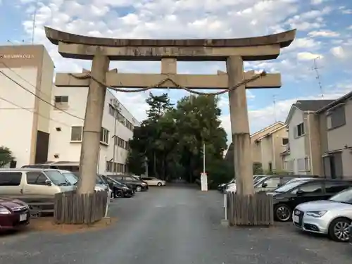 雙栗神社の鳥居