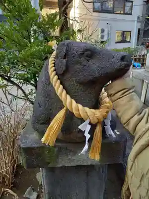 平河天満宮の狛犬