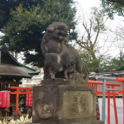 品川神社の狛犬