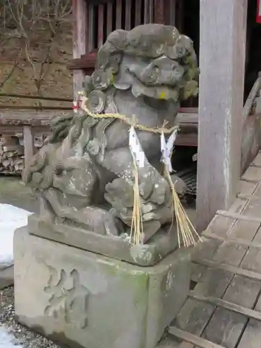 高蔵山　大山寺の狛犬