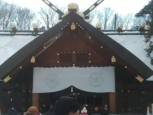 北海道神宮の本殿・本堂