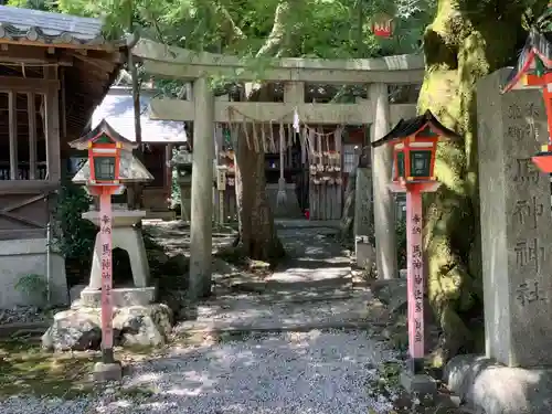 長等神社の鳥居