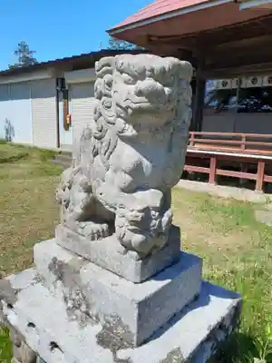 止々井神社の狛犬