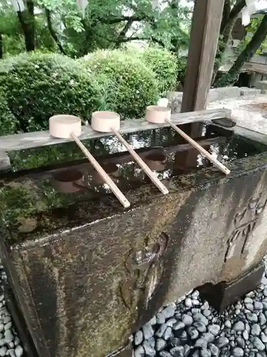 加波山三枝祇神社本宮の手水舎