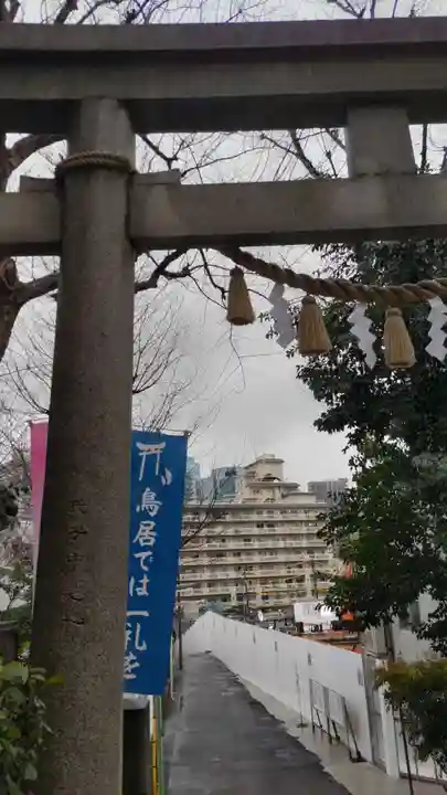 居木神社の景色