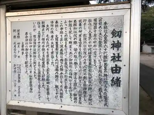 劔神社の歴史