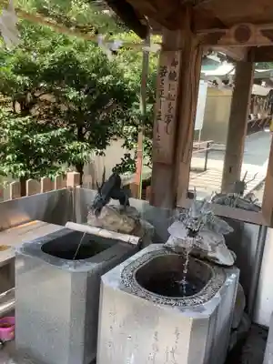 真清田神社の手水舎