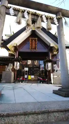 元三島神社の本殿・本堂