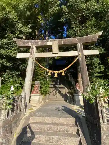 八王子神社の鳥居