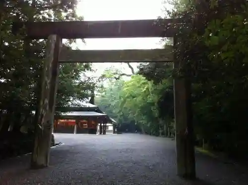 伊勢神宮内宮（皇大神宮）の鳥居