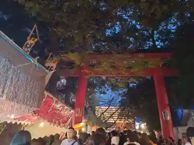 花園神社のお祭り
