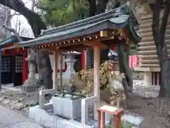 日枝神社の手水