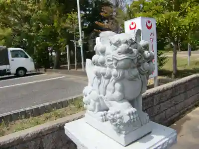 白子神社の狛犬