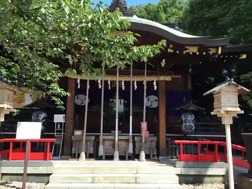 鎮守氷川神社の本殿・本堂