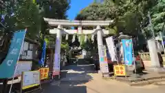 太子堂八幡神社の鳥居