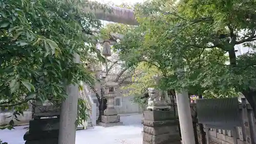元三島神社の鳥居
