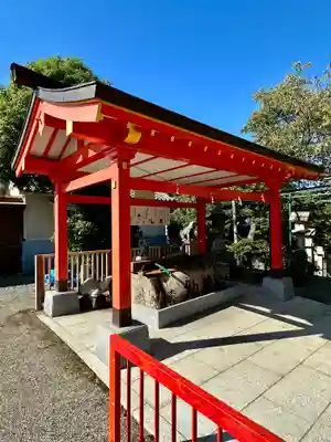 多治速比売神社の手水舎