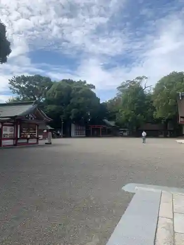 津島神社の景色