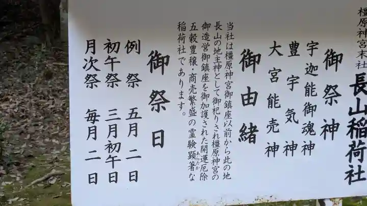 長山稲荷社(橿原神宮末社)(奈良県)