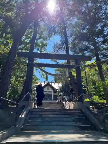 手稲神社の鳥居