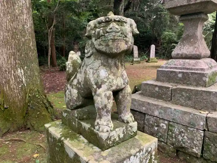 東浪見寺の狛犬