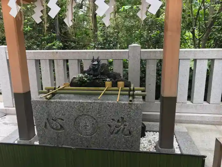 福徳神社(芽吹稲荷)の手水舎